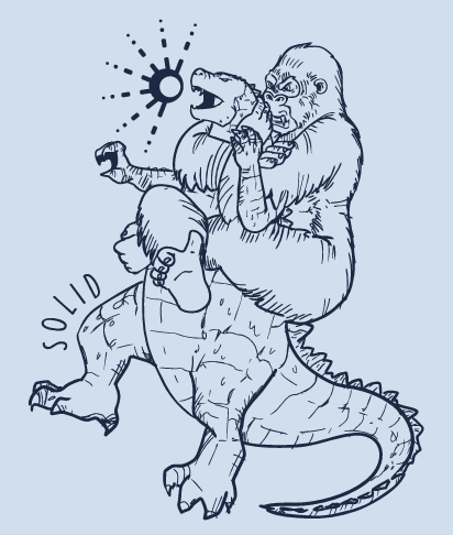 Godzilla v Kong Youth T-Shirt