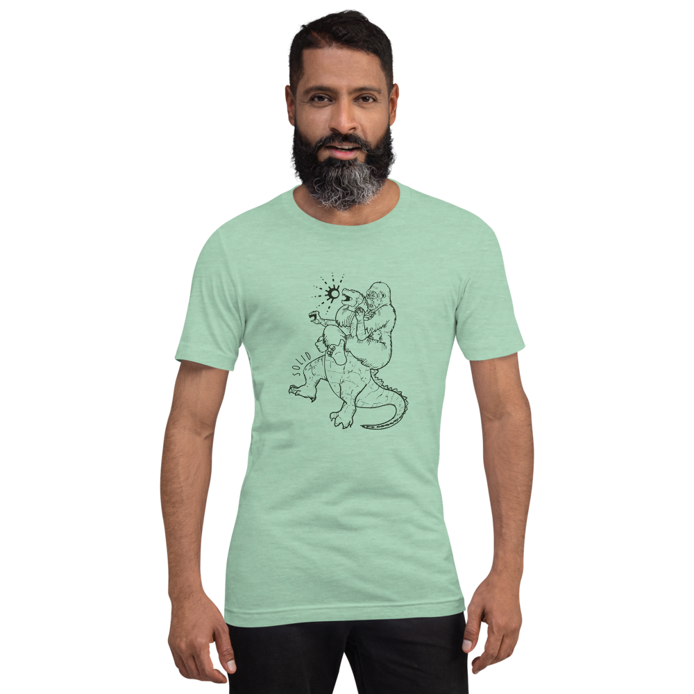 Godzilla v Kong Adult T-Shirt