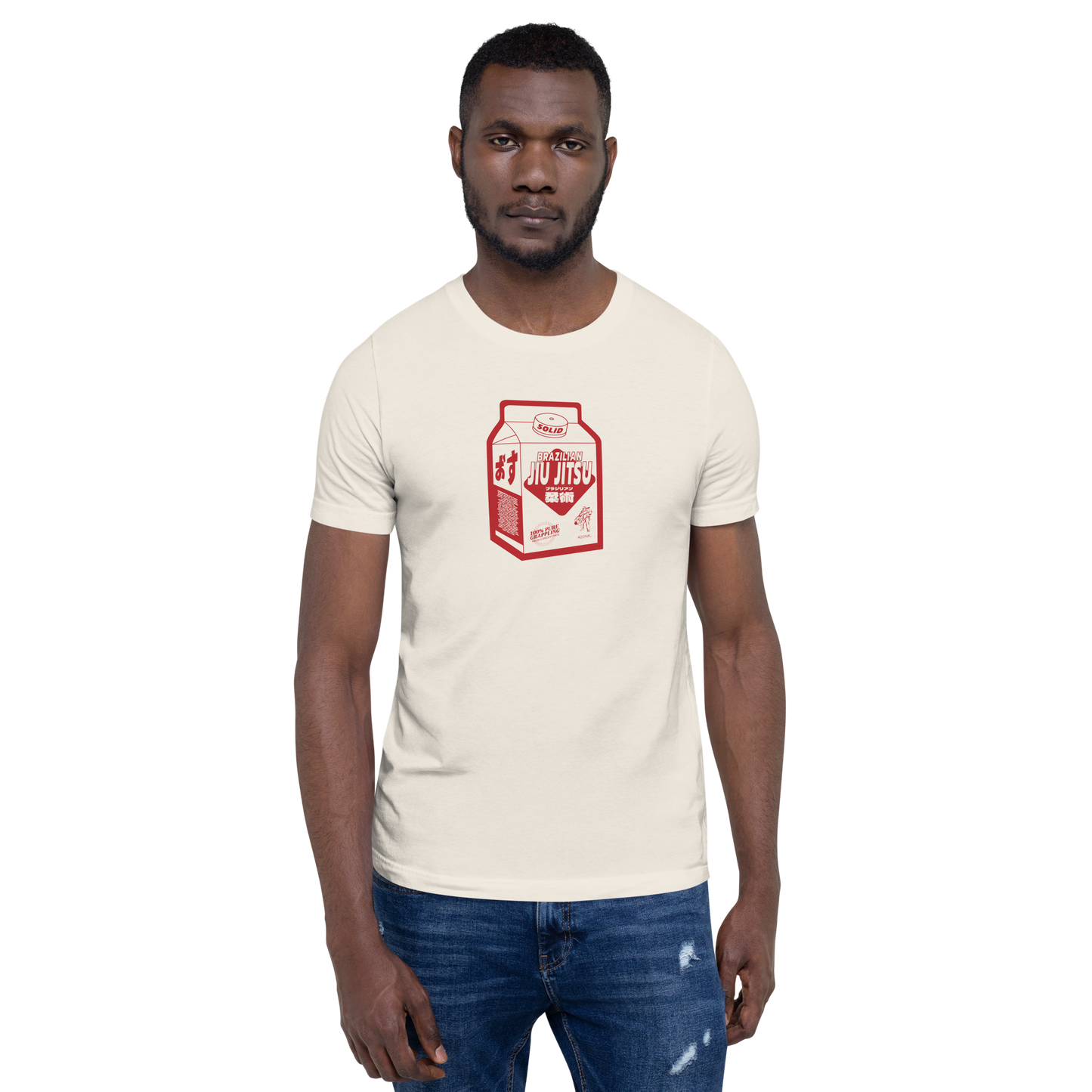 Jiu Jitsu Milk Carton Adult T-Shirt