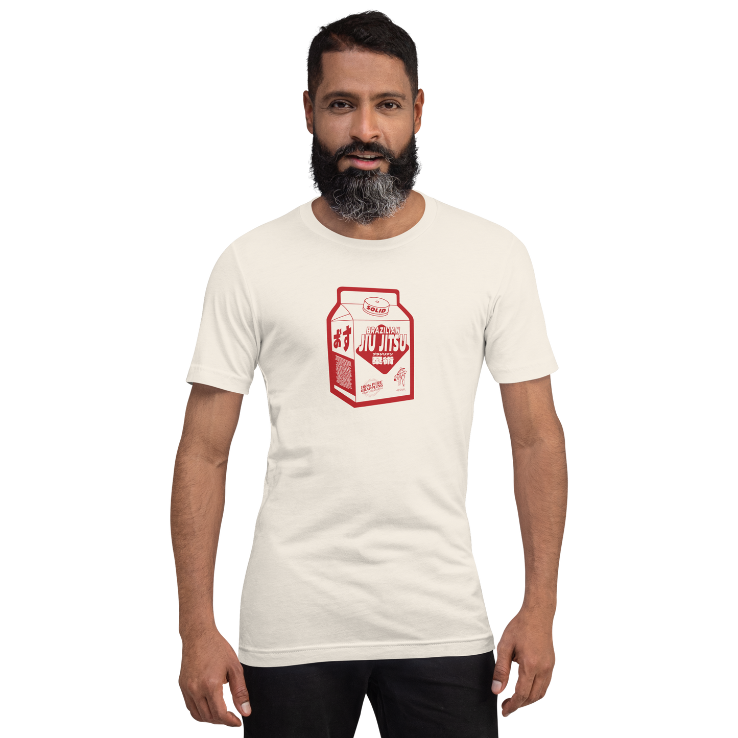 Jiu Jitsu Milk Carton Adult T-Shirt