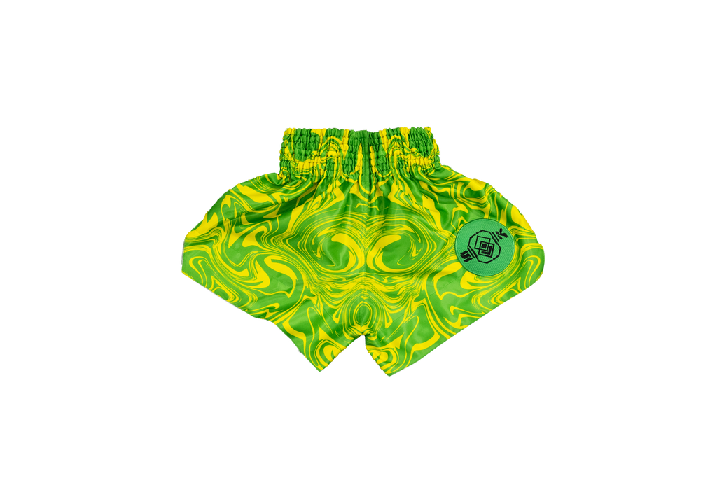 Youth Flux Muay Thai Shorts: Voltage