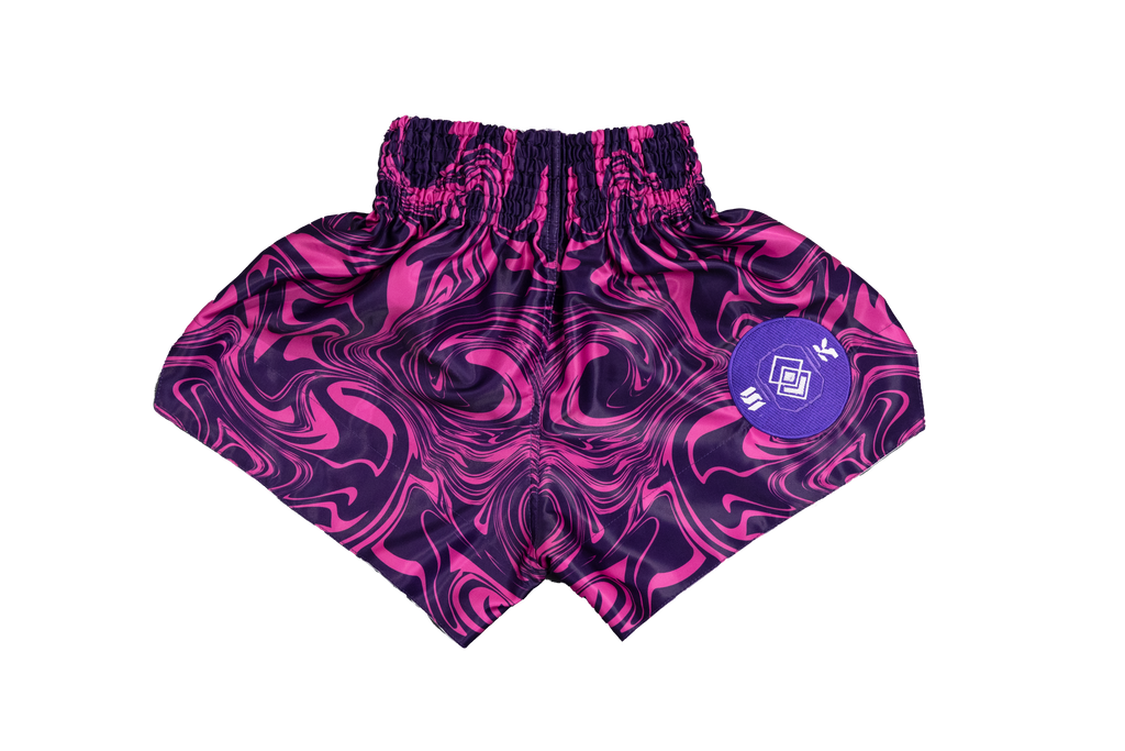 Youth Flux Muay Thai Shorts: Ultraviolet