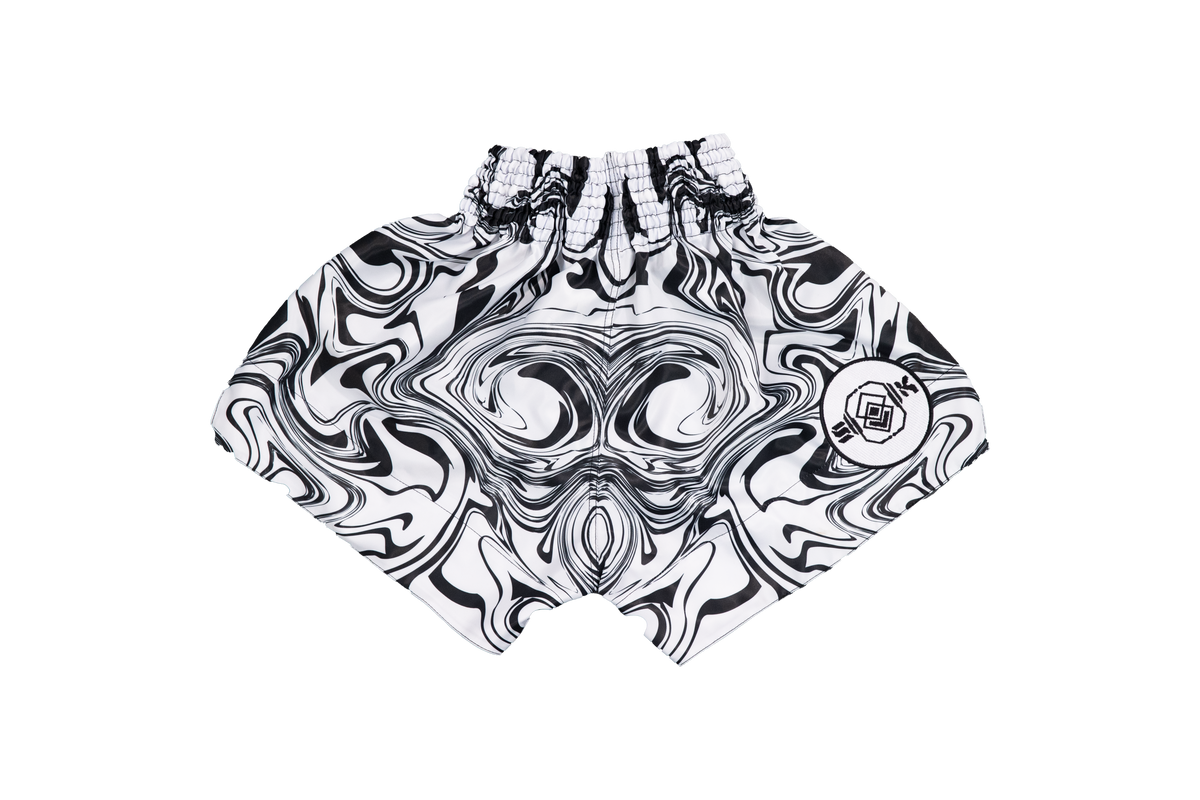 Youth Flux Muay Thai Shorts: Static