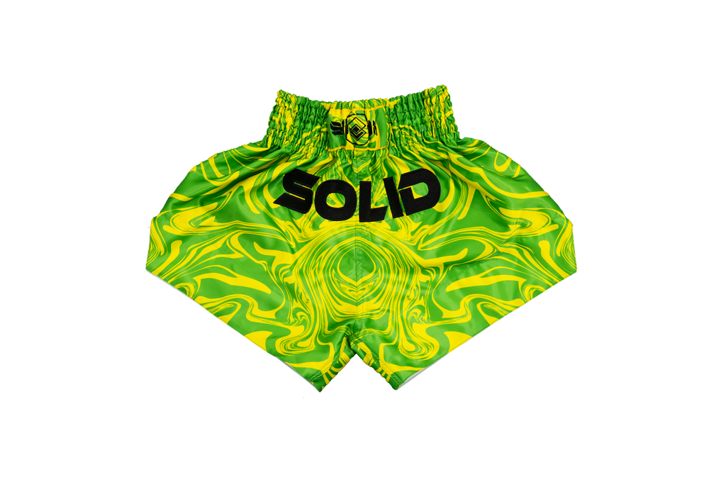 Youth Flux Muay Thai Shorts: Voltage