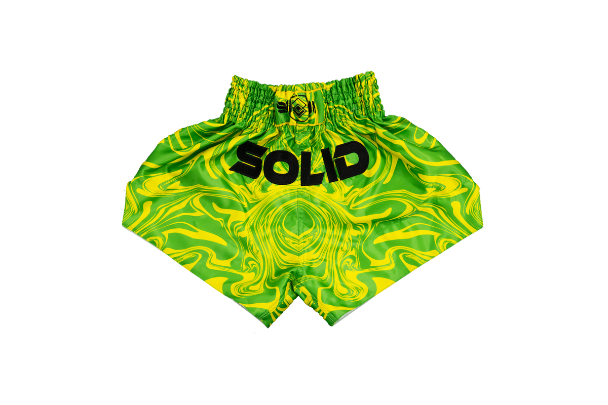 Youth Flux Muay Thai Shorts: Voltage