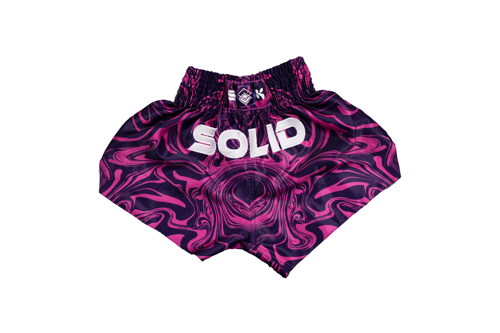 Youth Flux Muay Thai Shorts: Ultraviolet