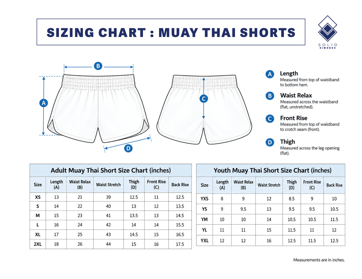 Youth Victory Lap Muay Thai Shorts