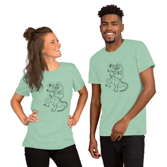 Godzilla v Kong Adult T-Shirt