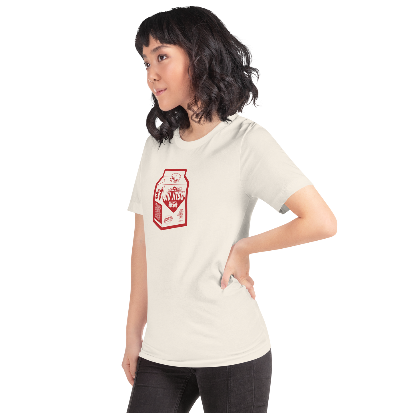 Jiu Jitsu Milk Carton Adult T-Shirt